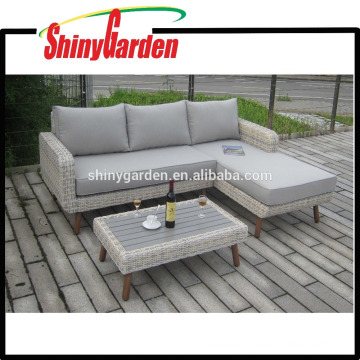 High Quality Rattan Wicker Alu. Sofa Set Furniture
